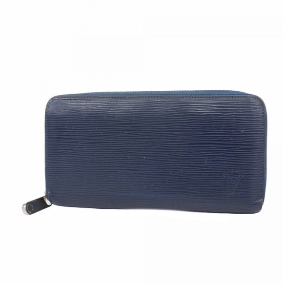 Louis Vuitton Long Wallet Epi Zippy M60435 Saphir Ladies P703925